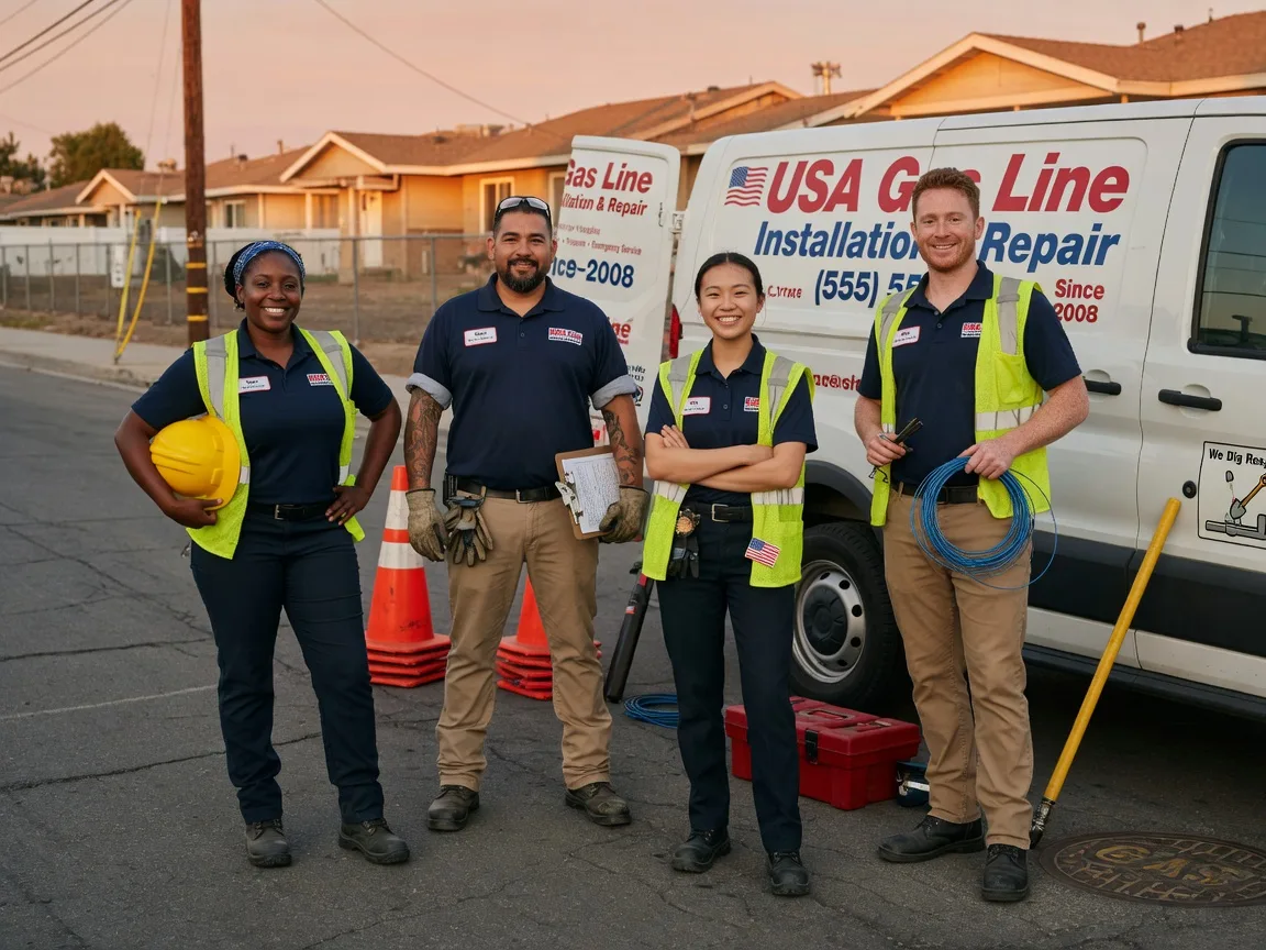 Gas Line Installation company in Lewistown, OH